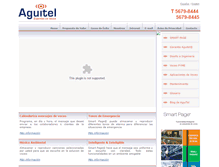 Tablet Screenshot of aguitel.com.mx